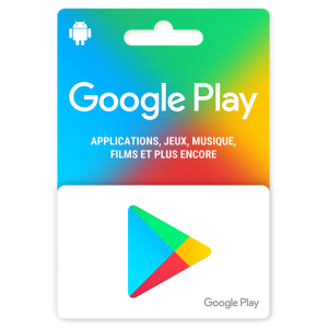 e-carte Google Play 50 €