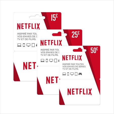 Carte Cadeau Netflix 50€