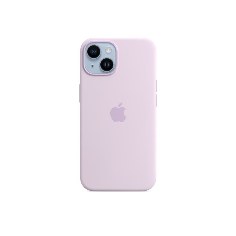 Étui silicone iPhone 14 Pro avec MagSafe
