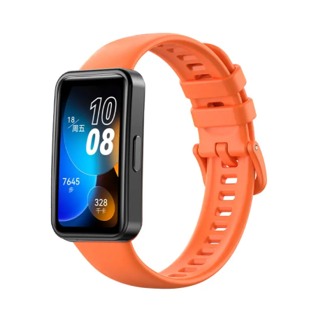 Bracelet Huawei Band 8 Silicone orange  strap