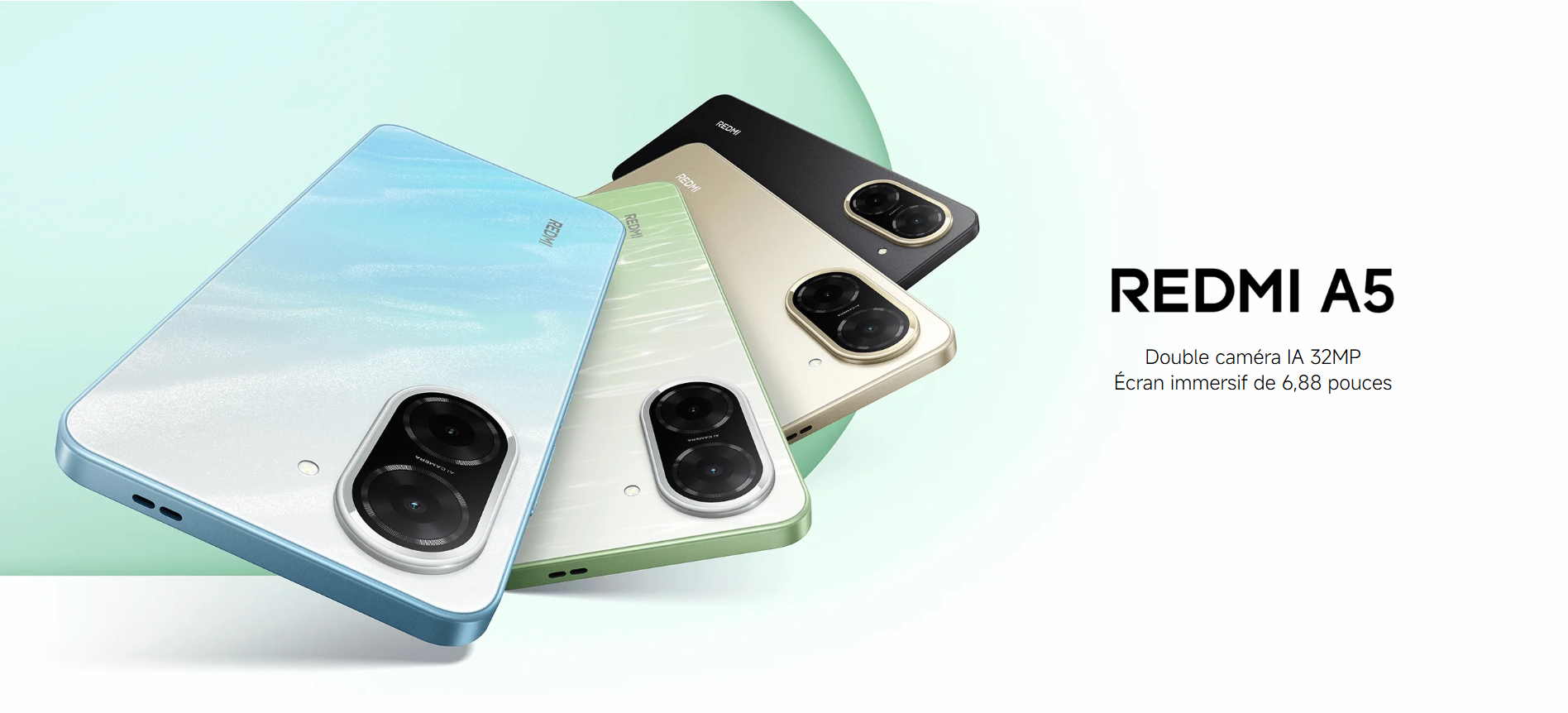 XIAOMI Redmi A5 CLICKSOLUTIONS PRIX TUNISIE