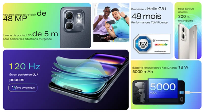 INFINIX HOT 50I CLICKSOLUTIONS PRIX TUNISIE